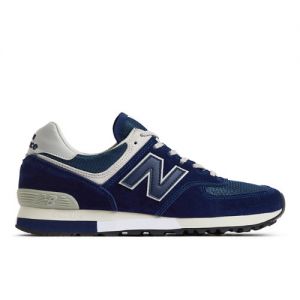New Balance Unisex MADE in UK 576 35th Anniversary in Azul/Gris, Suede/Mesh, Talla 42