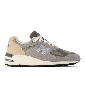 New Balance Hombre MADE in USA 990v2 in Gris/Beige, Leather, Talla 46.5