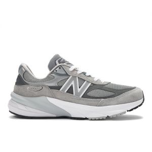 New Balance Mujer Made in USA 990v6 in Gris, Suede/Mesh, Talla 43