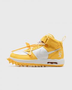 Nike Air Force 1 Mid x Off-White 'Varsity Maize' men High-& Midtop white|yellow in Größe:49,5