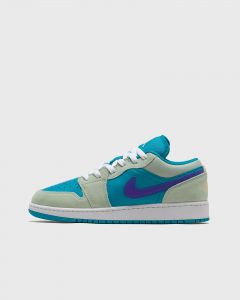 Jordan AIR JORDAN 1 LOW SE (GS) 'Aquatone' women Sneakers|Lowtop blue|green in Größe:37,5