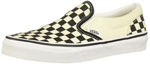 Vans Classic Slip-On black and white checker/white VEX8BWW - Zapatillas de tela para niños