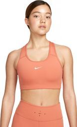 Sujetador rosa Nike Air Swoosh para mujer