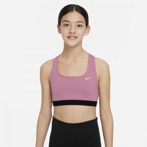 Nike Swoosh Sujetador deportivo - Niña - Rosa