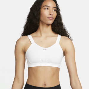 Nike Alpha Sujetador deportivo de sujeción alta con acolchado - Mujer - Blanco