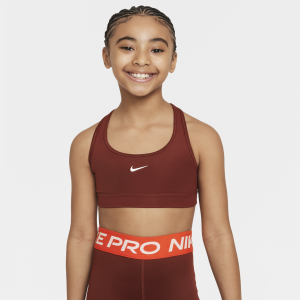 Nike Swoosh Sujetador deportivo - Niña - Rojo