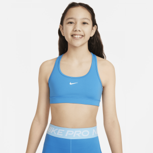 Nike Swoosh Sujetador deportivo - Niña - Azul