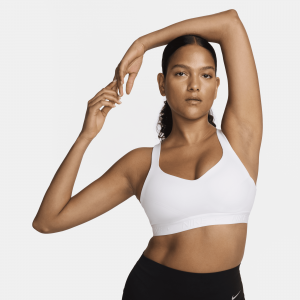 Nike Indy High Support Sujetador deportivo regulable con acolchado - Mujer - Blanco