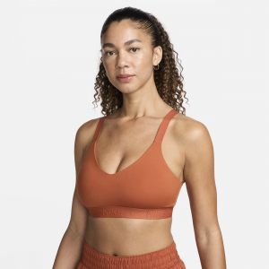 Nike Indy Medium Support Sujetador deportivo regulable con acolchado - Mujer - Naranja