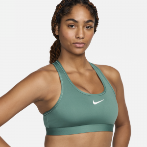 Nike Swoosh Medium Support Sujetador deportivo con almohadilla - Mujer - Verde