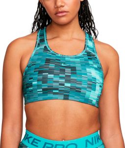 Sujetador Nike Swoosh Women Medium-Support 1-Piece Pad Allover Print Bra