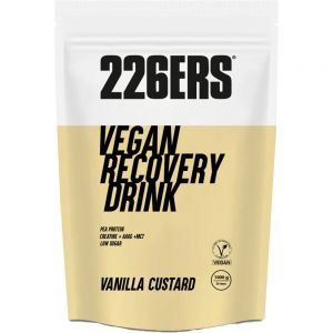 226ers vegan recovery drink 1kg vanilla custard hidratación