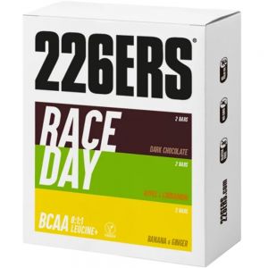 226ers box race day bar bcaas 40g barritas energéticas