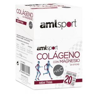 Ana Maria Lajusticia Colágeno Con Magnesio Y Vitamina C 20 Unidades Fresa One Size