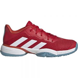 Adidas Barricade Junior All Court Shoes Rojo