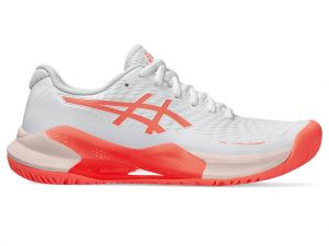 ASICS Gel - Challenger 14 White / Sun Coral Mujer 