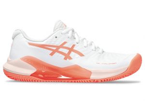 ASICS Gel - Challenger 14 Clay White / Sun Coral Mujer 