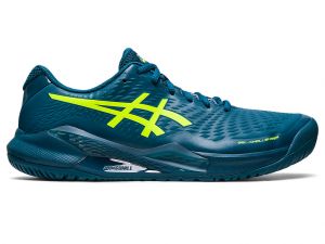 ASICS Gel - Challenger 14 Restful Teal / Safety Yellow Hombre 
