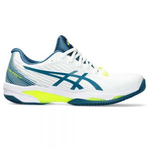 Asics Solution Speed Ff 2 Clay Clay Shoes Blanco Hombre