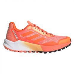 Adidas - zapatillas adidas terrex agravic flow 2 mujer 37 1/3 6197 - coral fusion/impact orange/cloud white