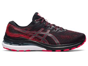 ASICS Gel - Kayano 28 Black / Electric Red Hombre 