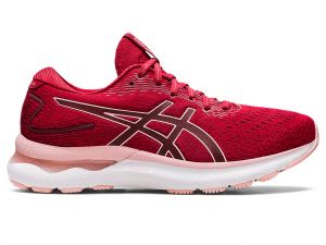 ASICS Gel - Nimbus 24 Cranberry / Frosted Rose Mujer 