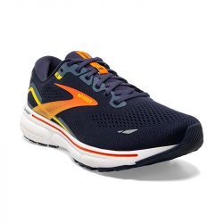 Brooks - zapatillas brooks ghost 15 44.5 6896 - peacoat/red/yellow