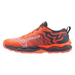 Mizuno - zapatillas mizuno wave daichi 8 mujer 41 2473 - cayenne/black/high risk red