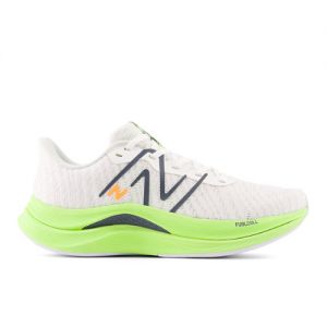 New Balance Mujer FuelCell Propel v4 in Blanca/Verde/Azul, Synthetic, Talla 41.5