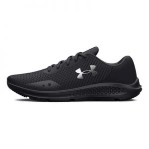 Zapatillas Under Armour Charged Pursuit 3 negro plateado mujer