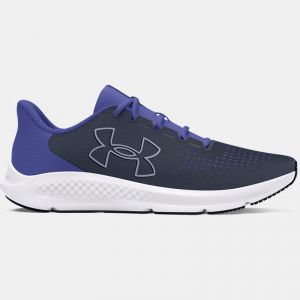 Zapatillas de running Under Armour Charged Pursuit 3 Big Logo para mujer Downpour Gris / Starlight / Negro 42.5